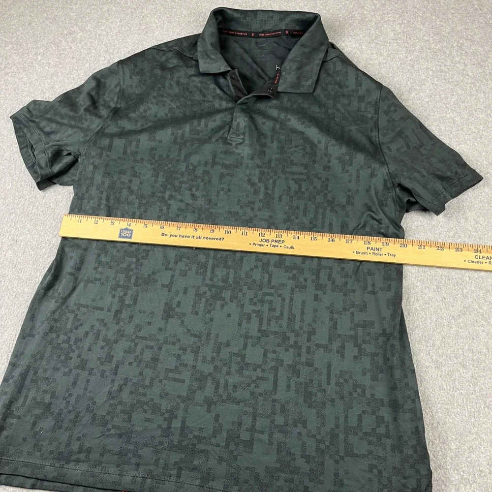 Nike Polo Mens Large Gray Tiger Woods Collection Dri-FIT ADV Golf CU9528-010 - Picture 9 of 9